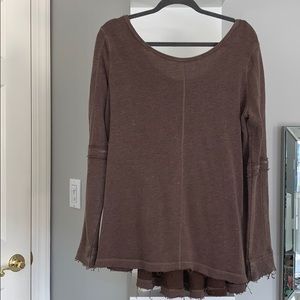Free People Low Back Sweater